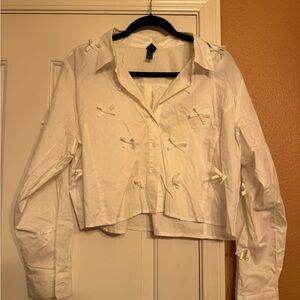 Wild Fable White Blouse